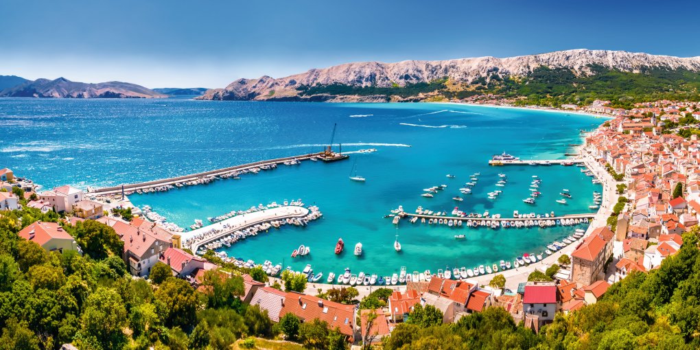 Baska Insel Krk Kvarner Bucht Kroatien © xbrchx - stock.adobe.com