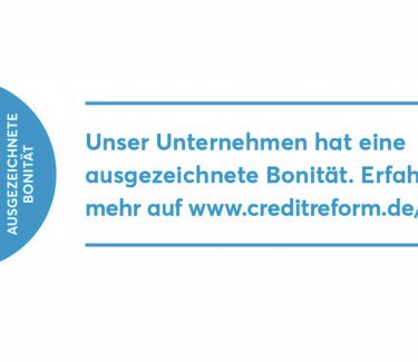 Schuster Reisen Zertifikat Creditreform 2025 © Schuster Reisen
