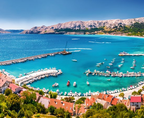 Baska Insel Krk Kvarner Bucht Kroatien © xbrchx - stock.adobe.com