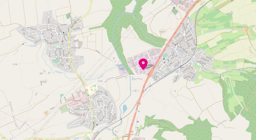 Routenplaner über Google Maps öffnen © OpenStreetMap